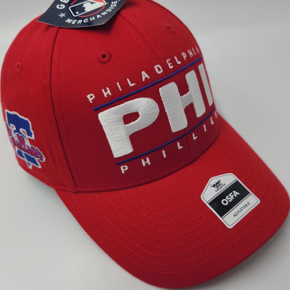 Philadelphia Phillies Hat Snapback Fan Favorite Red White Blue MLB Baseball Men